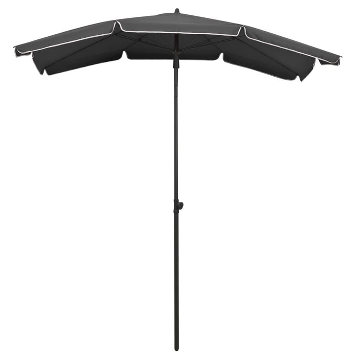 Umbrelă de grădină cu stâlp, antracit, 200x130 cm - WALTI WALTI