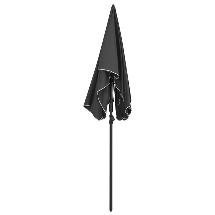 Umbrelă de grădină cu stâlp, antracit, 200x130 cm - WALTI WALTI