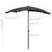 Umbrelă de grădină cu stâlp, antracit, 200x130 cm - WALTI WALTI