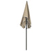 Umbrelă de grădină cu stâlp, gri taupe, 200x130 cm - WALTI WALTI