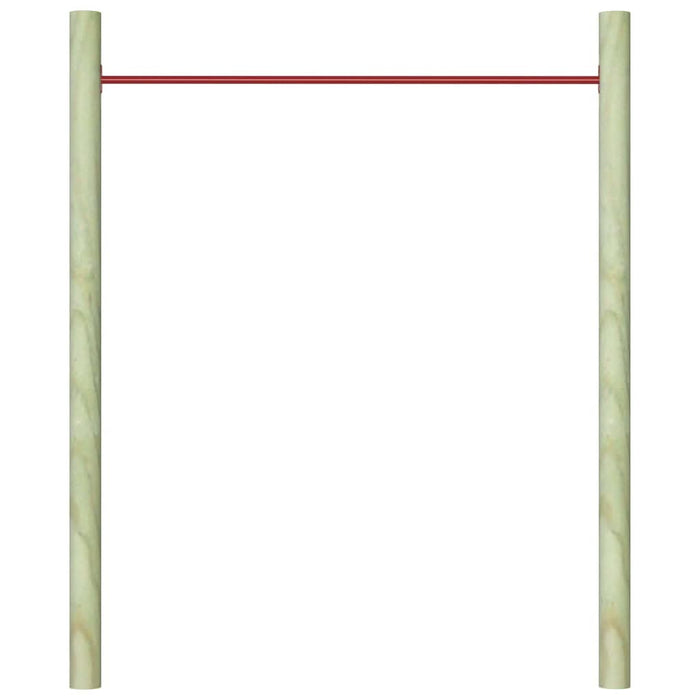 Bară de rotire, roșu, 125 cm, oțel - WALTI WALTI