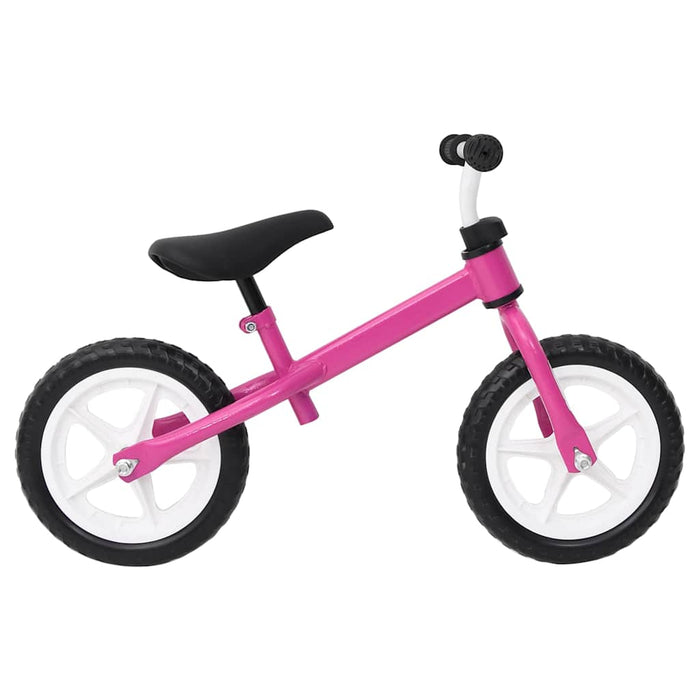 Bicicletă pentru echilibru 9,5 inci, cu roți, roz WALTI