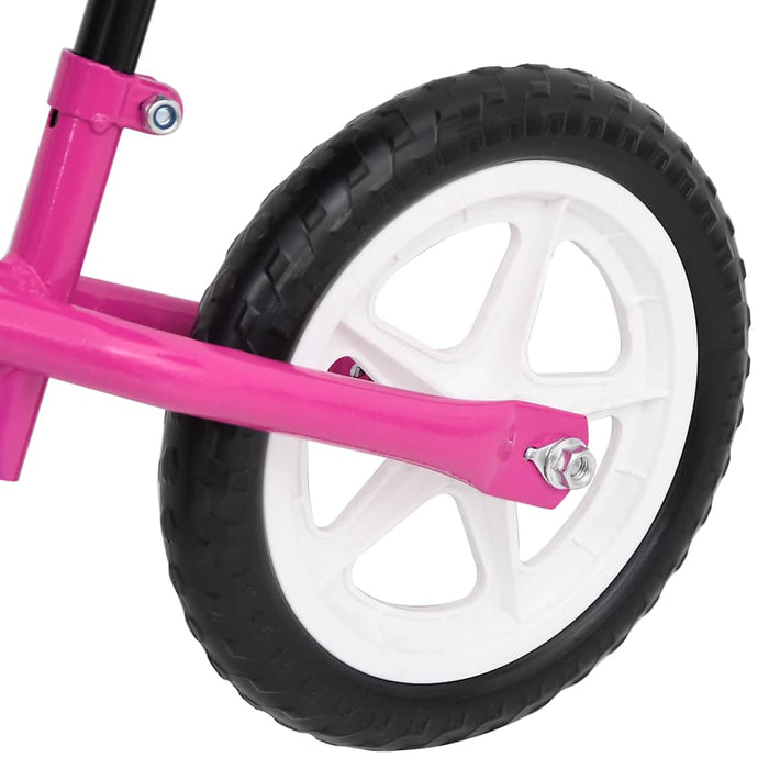 Bicicletă pentru echilibru 9,5 inci, cu roți, roz WALTI