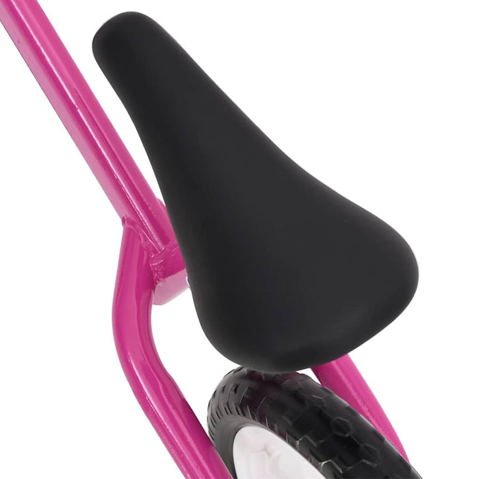 Bicicletă pentru echilibru 9,5 inci, cu roți, roz WALTI