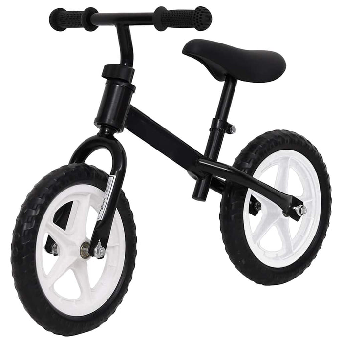 Bicicletă pentru echilibru 9,5 inci, cu roți, negru WALTI