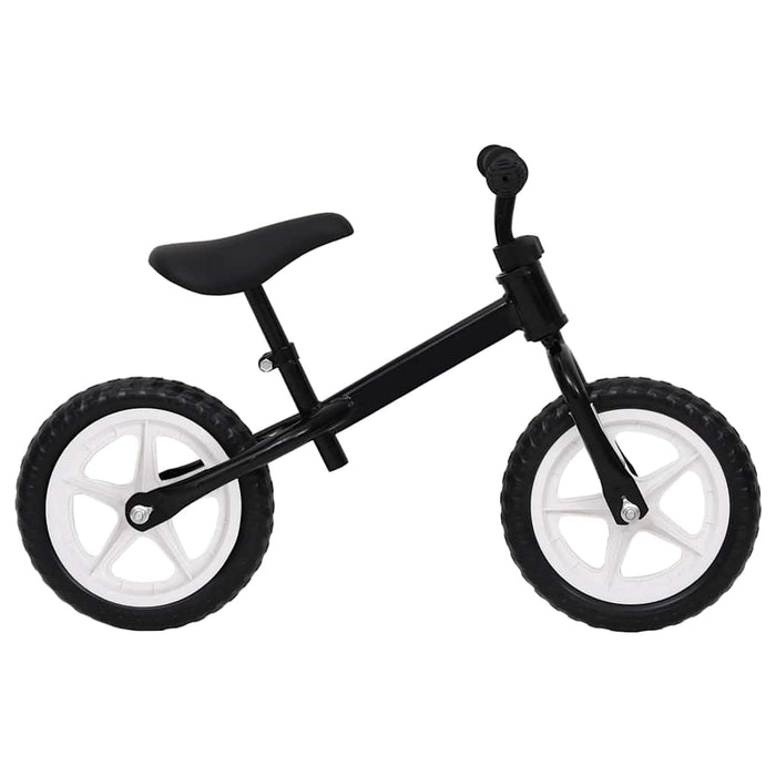 Bicicletă pentru echilibru 9,5 inci, cu roți, negru WALTI