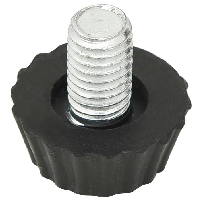 Picioare de mobilier reglabile M8, 18 buc., negru - WALTI WALTI