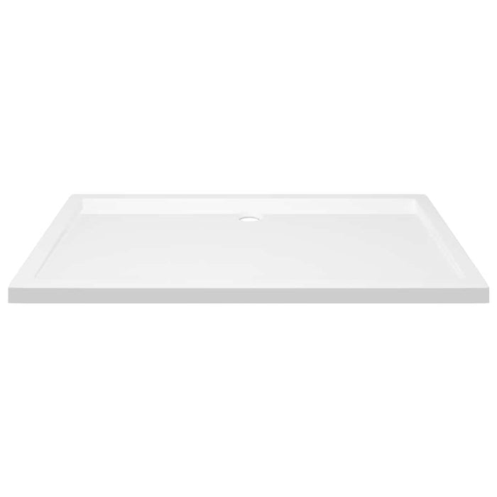 Cădiță de duș dreptunghiulară din ABS, alb, 70x120 cm - WALTI WALTI