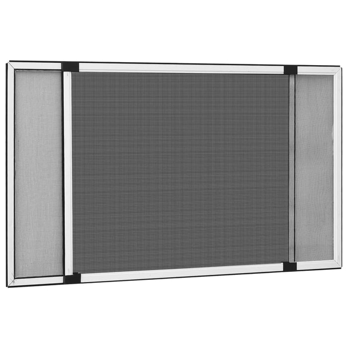 Plasă insecte extensibilă pentru ferestre, alb, (75-143)x50 cm - WALTI WALTI