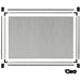 Plasă insecte extensibilă pentru ferestre, alb, (75-143)x50 cm - WALTI WALTI