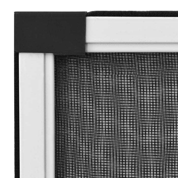 Plasă insecte extensibilă pentru ferestre, alb, (75-143)x50 cm - WALTI WALTI