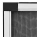Plasă insecte extensibilă pentru ferestre, alb, (75-143)x50 cm - WALTI WALTI