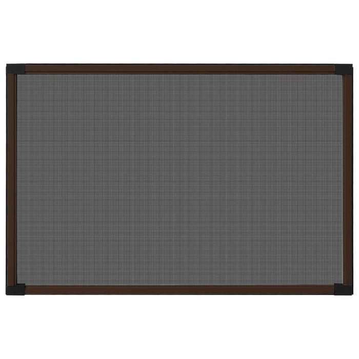 Plasă insecte extensibilă pentru ferestre, maro, (75-143)x50 cm - WALTI WALTI