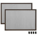 Plasă insecte extensibilă pentru ferestre, maro, (75-143)x50 cm - WALTI WALTI