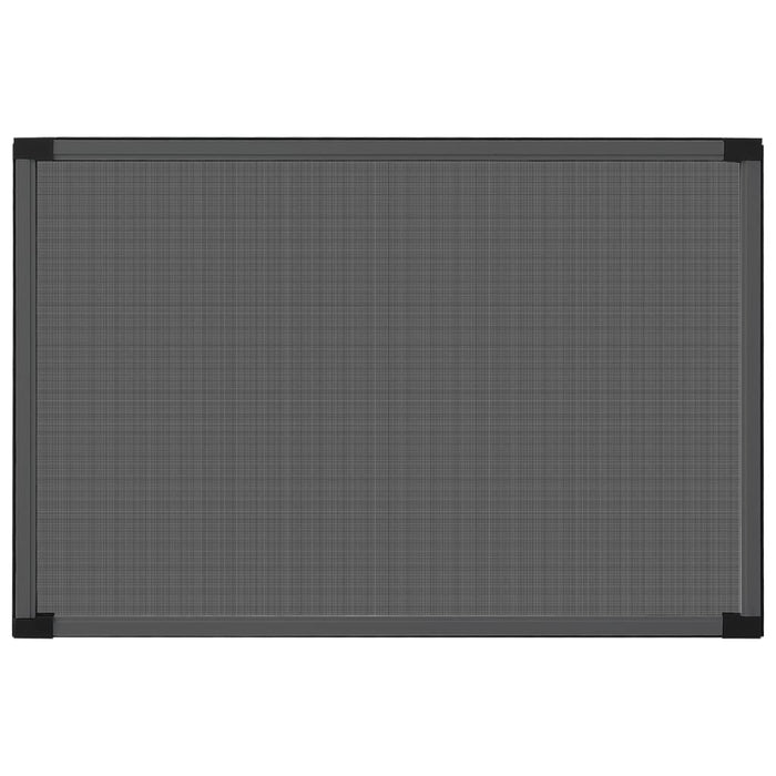 Plasă insecte extensibilă ferestre, antracit, (75-143)x50 cm - WALTI WALTI