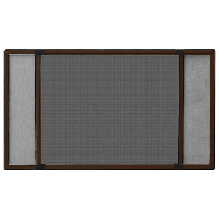 Plasă insecte extensibilă pentru ferestre maro (100-193)x75 cm - WALTI WALTI