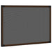 Plasă insecte extensibilă pentru ferestre maro (100-193)x75 cm - WALTI WALTI
