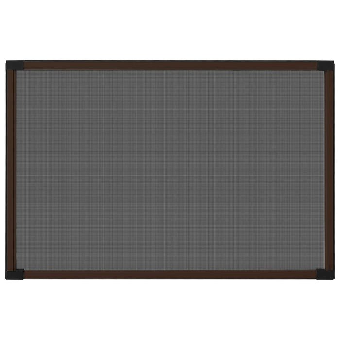 Plasă insecte extensibilă pentru ferestre maro (100-193)x75 cm - WALTI WALTI
