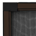 Plasă insecte extensibilă pentru ferestre maro (100-193)x75 cm - WALTI WALTI