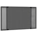 Plasă insecte extensibilă ferestre, antracit, (100-193)x75 cm - WALTI WALTI