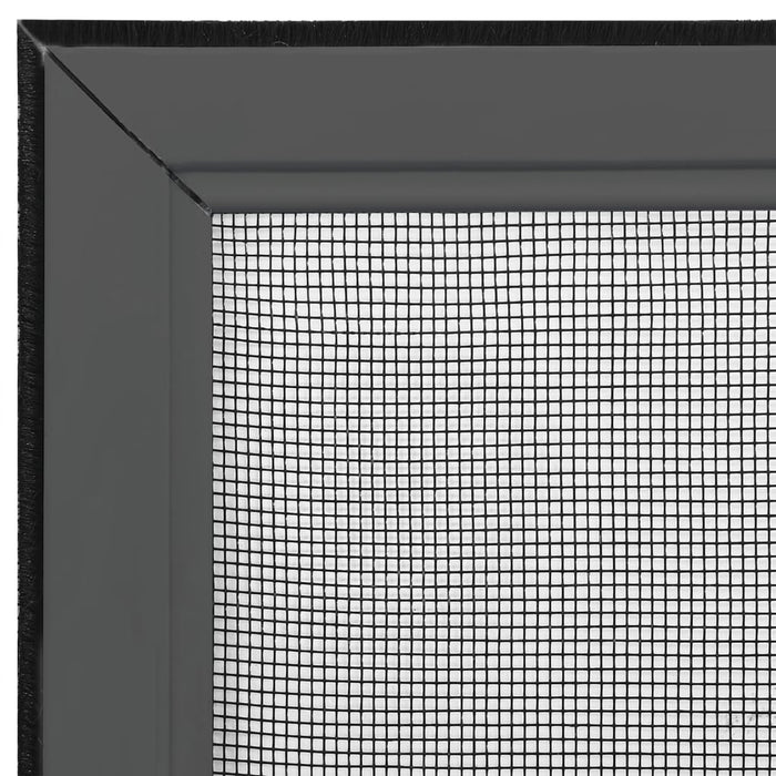 Plasă insecte extensibilă ferestre, antracit, (100-193)x75 cm - WALTI WALTI