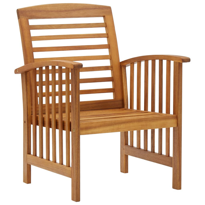 Set mobilier de grădină, 5 piese, lemn masiv de acacia - WALTI WALTI