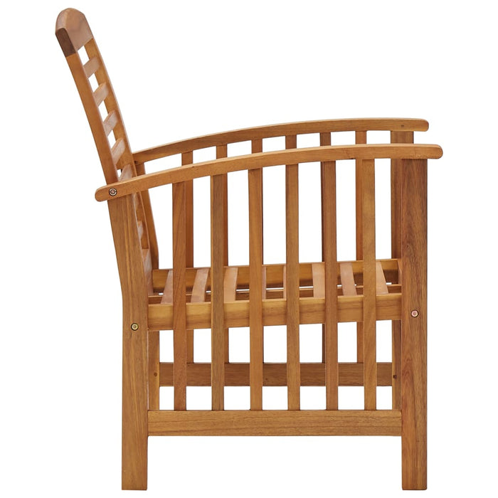 Set mobilier de grădină, 5 piese, lemn masiv de acacia - WALTI WALTI