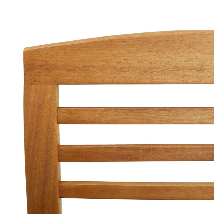 Set mobilier de grădină, 5 piese, lemn masiv de acacia - WALTI WALTI