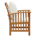 Set mobilier de grădină cu perne, 5 piese, lemn masiv de acacia - WALTI WALTI
