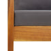 Set mobilier de grădină cu perne, 4 piese, lemn masiv de acacia - WALTI WALTI