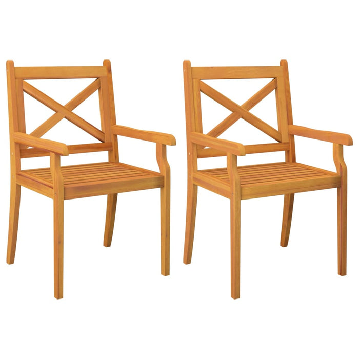 Set mobilier de grădină, 3 piese, lemn masiv de acacia WALTI