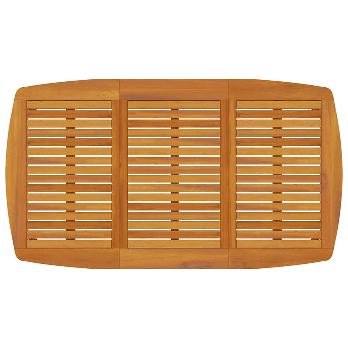 Set mobilier de grădină, 5 piese, lemn masiv de acacia WALTI