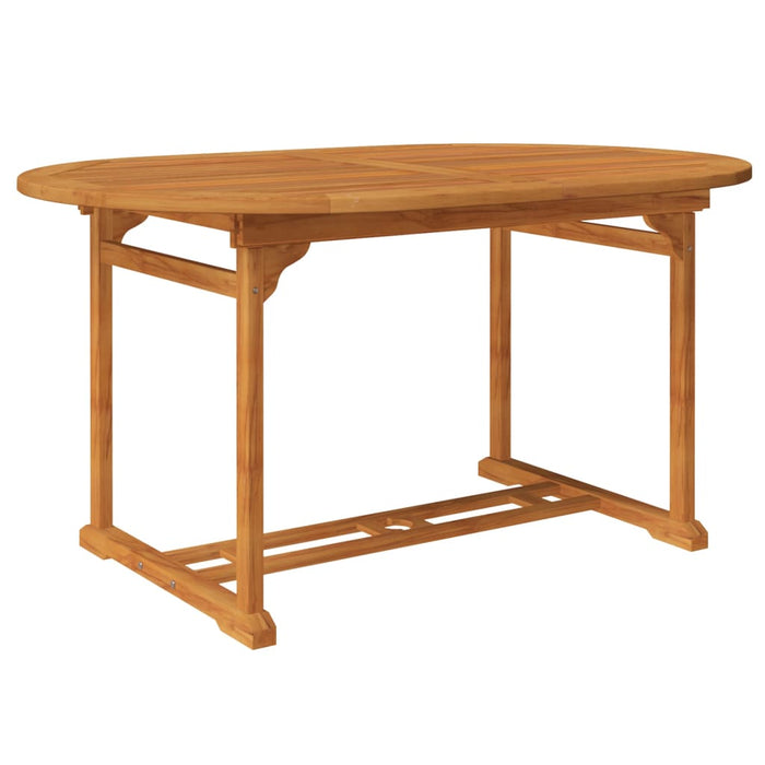 Set mobilier de grădină, 5 piese, lemn masiv de acacia, 150-200 cm WALTI