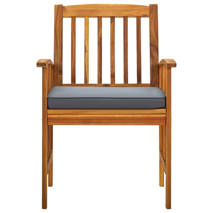 Set mobilier de grădină cu perne, 3 piese, lemn masiv salcâm - WALTI WALTI