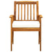 Set mobilier de grădină cu perne, 7 piese, lemn masiv acacia - WALTI WALTI