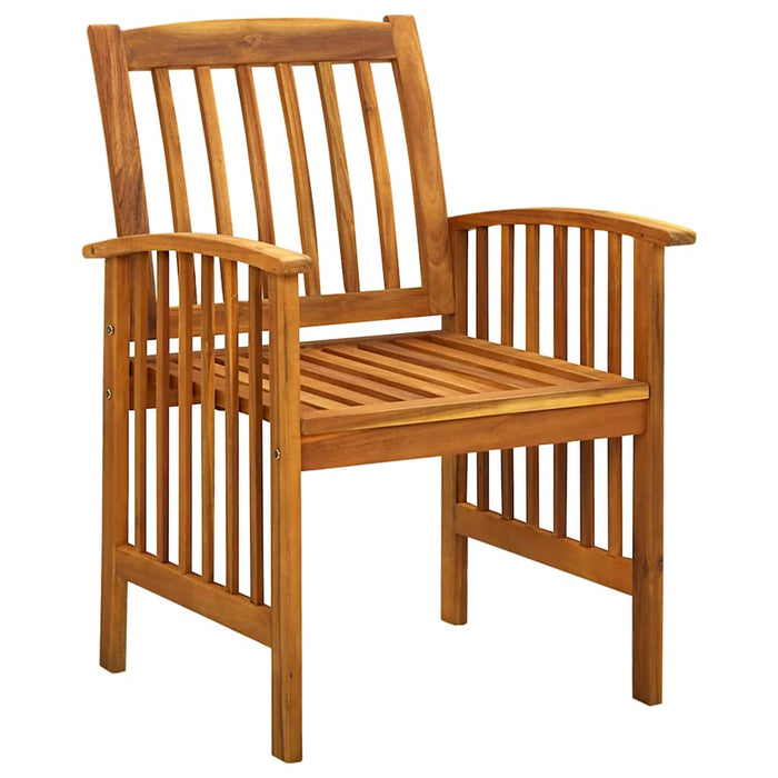 Set mobilier de grădină cu perne, 7 piese, lemn masiv acacia - WALTI WALTI