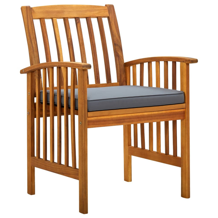 Set mobilier de grădină cu perne, 5 piese, lemn masiv de acacia WALTI