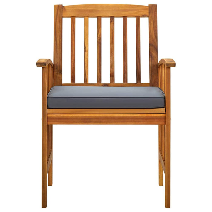 Set mobilier de grădină cu perne, 5 piese, lemn masiv de acacia WALTI