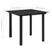 Set mobilier de exterior, 3 piese, negru, ratan PVC - WALTI WALTI