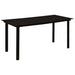 Set mobilier de exterior, 7 piese, negru, ratan PVC - WALTI WALTI