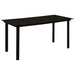 Set mobilier de exterior, 5 piese, negru, ratan PVC - WALTI WALTI