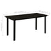 Set mobilier de exterior, 5 piese, negru, ratan PVC - WALTI WALTI