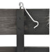 Magazie de pubele triplă, 210x75x121 cm, lemn masiv pin vopsit - WALTI WALTI