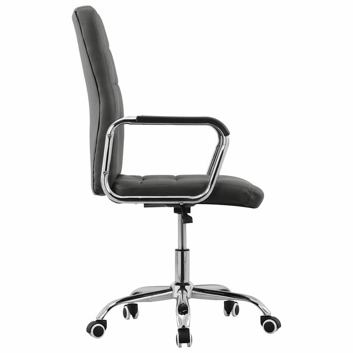 Scaun de birou pivotant, antracit, material textil WALTI