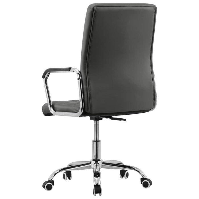 Scaun de birou pivotant, antracit, material textil WALTI