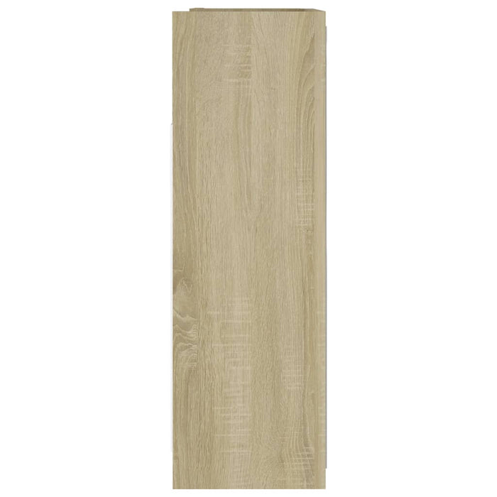 Dulap baie cu oglindă, stejar Sonoma, 62,5x20,5x64 cm WALTI