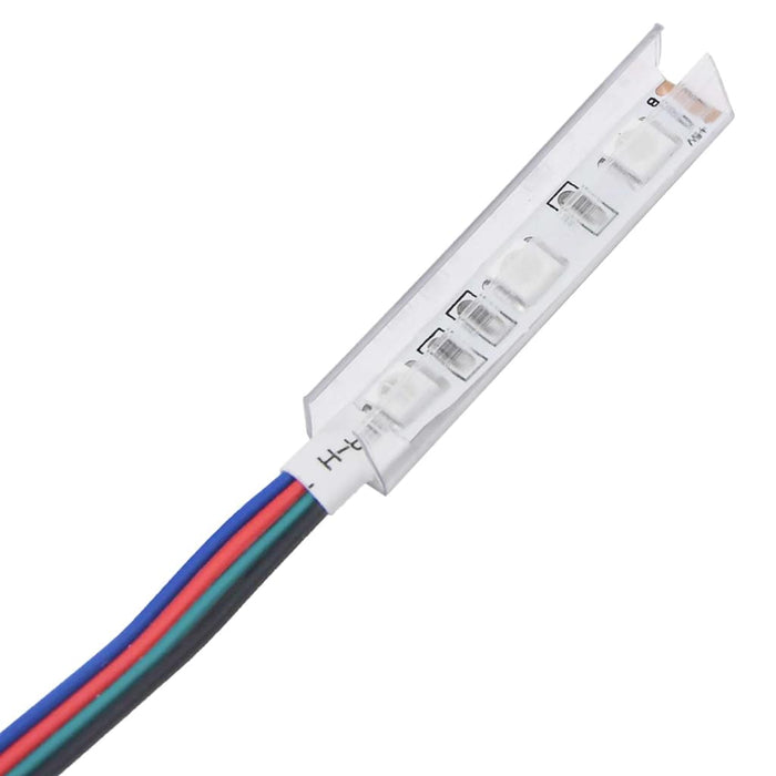 Comodă TV cu lumini LED, alb și stejar Sonoma, 90x39x30 cm WALTI