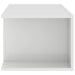Comodă TV cu lumini LED, alb extralucios, 90x39x30 cm - WALTI WALTI