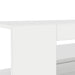 Comodă TV cu lumini LED, alb extralucios, 90x39x30 cm - WALTI WALTI