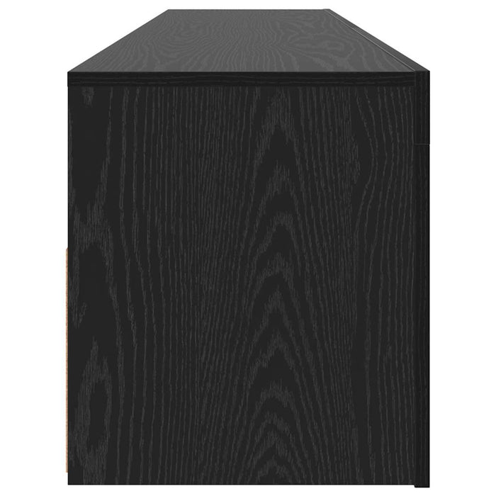 Comodă TV cu lumini LED, gri beton, 90x35x40 cm - WALTI WALTI